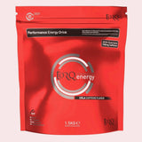 TORQ Energy caffeine drink powder with electrolytes and natural guarana, shown in a scoop and packaging.