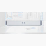 Blue UNIOR workshop holder with parapet channel, measuring 998x130x55mm, used as a support tool in workshops.