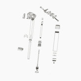 Sram Spare Seatpost Spare Parts Bulk Bushing & O-Ring Inner Sealhead Qty 10 Includes 10 Bushings And 10 O-Rings) Reverb And Reverb Stealth B1 Spares & Accessories