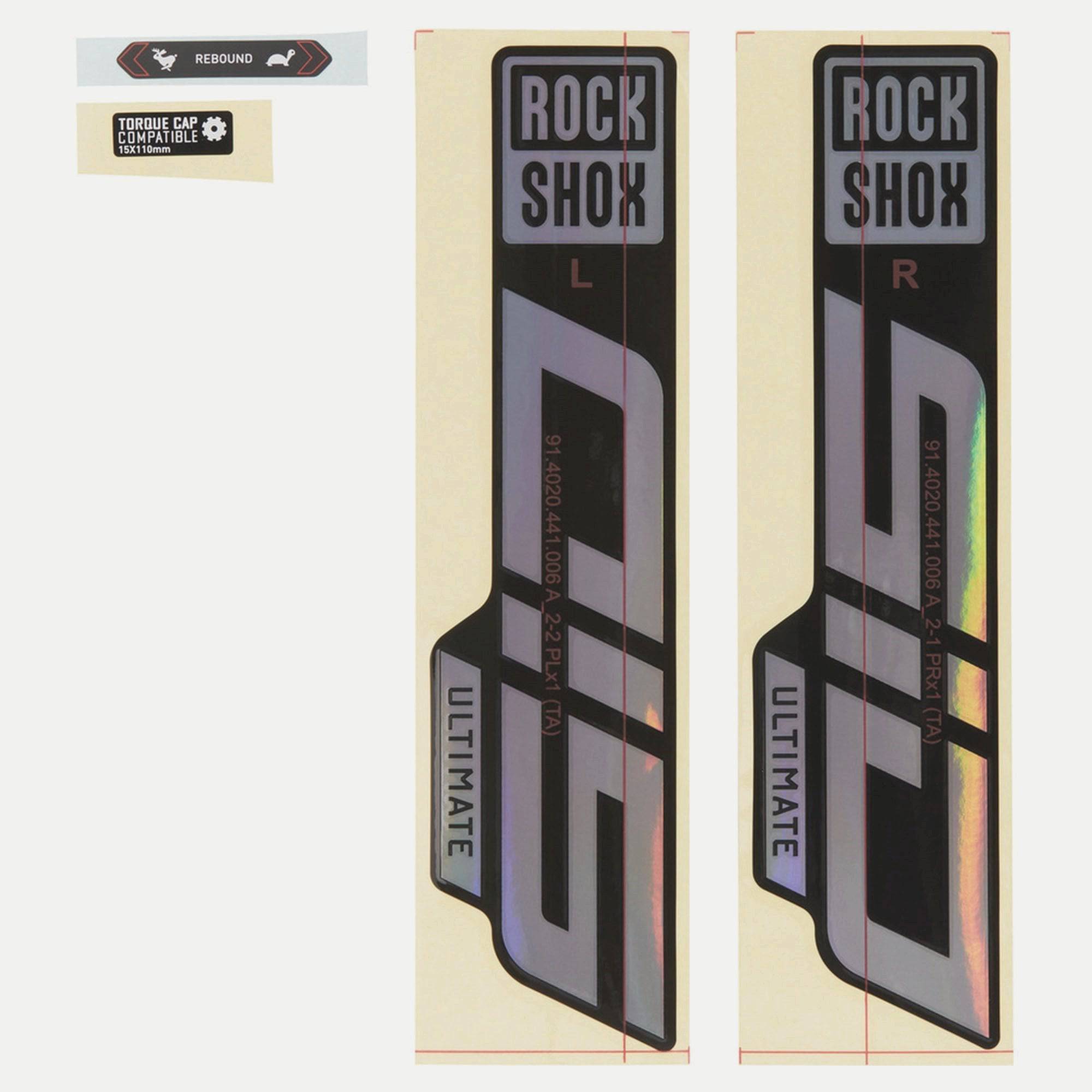 Sram Fork Decal Kit Sid Ultimate 27/29 (2021) Spares & Accesories