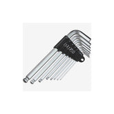 PRO Allen Key Set 2-10mm, 8-piece hex key tools with storage holder for workshop use