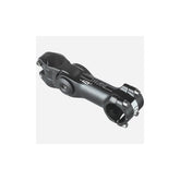 Black PRO Lt Alloy adjustable bike stem with 31.8mm clamp and -30° to +40° angle, designed for road and mountain bikes.