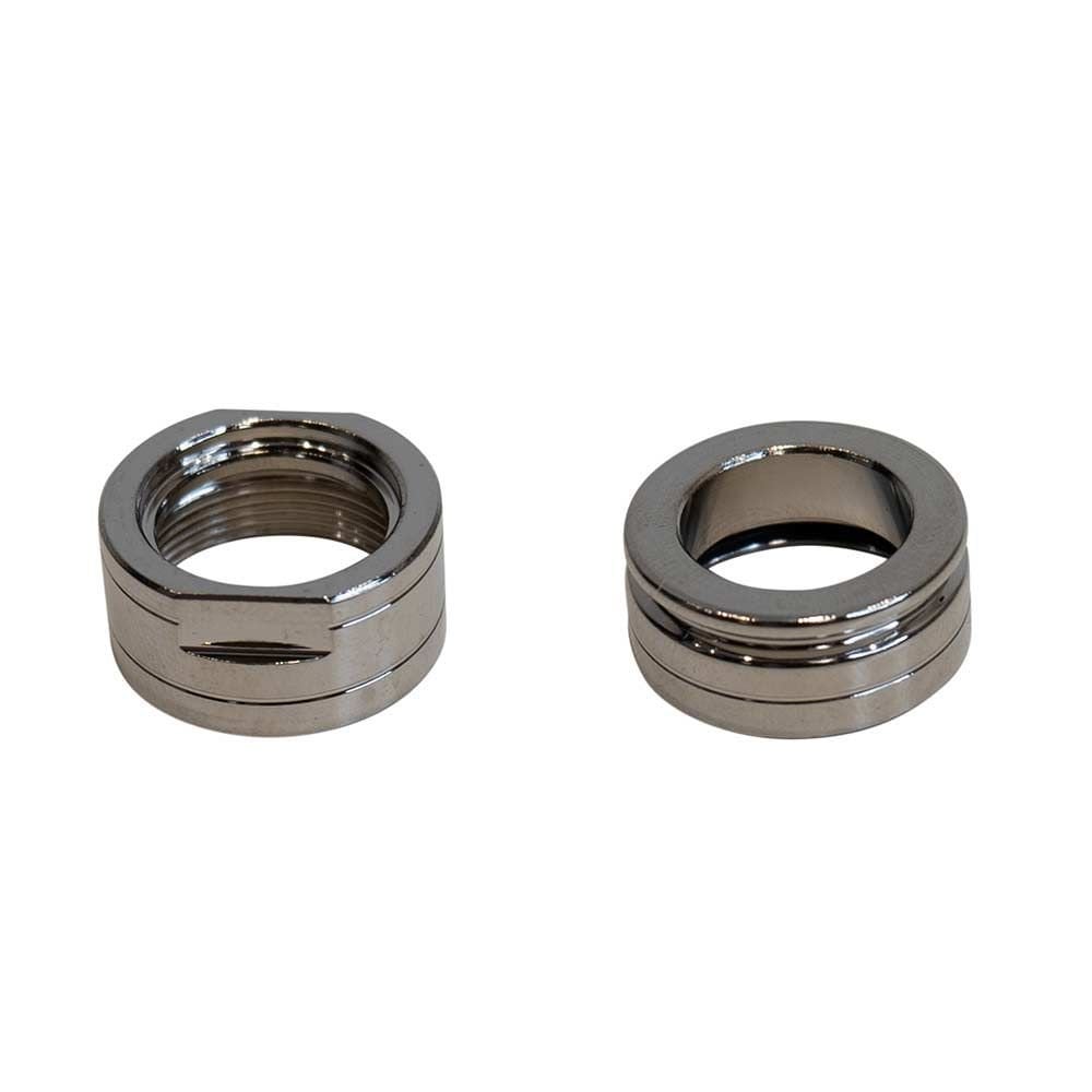 Campagnolo 142mm rear hub spacers for Thru Axle HH12 Disc Hub, replacement bike components, metal construction.