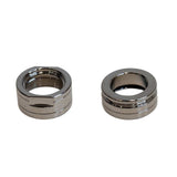 Campagnolo 142mm rear hub spacers for Thru Axle HH12 Disc Hub, replacement bike components, metal construction.