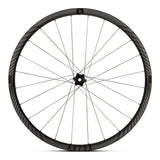 Kinesis UK Reynolds End Cap GW Disc QR Front Hub E21-E04 for bike wheel replacement, showing the black metal end cap and QR lever.