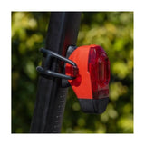 Lezyne D-Shape seatpost adapter for secure bike light and accessory mounting on bicycle seatposts