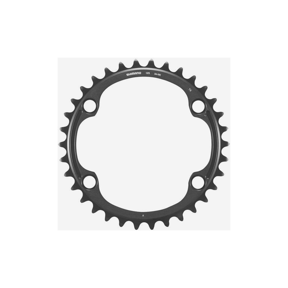 Shimano Dura-Ace FC-R9200 12-speed inner chainring 40T for 54/40T crankset, showing the silver metal gear with teeth.