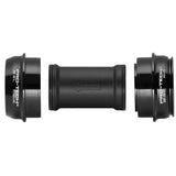 Campagnolo BB30 Press-Fit Pro-Tech cups for gravel and all-road bikes, showing the bottom bracket components and design details.