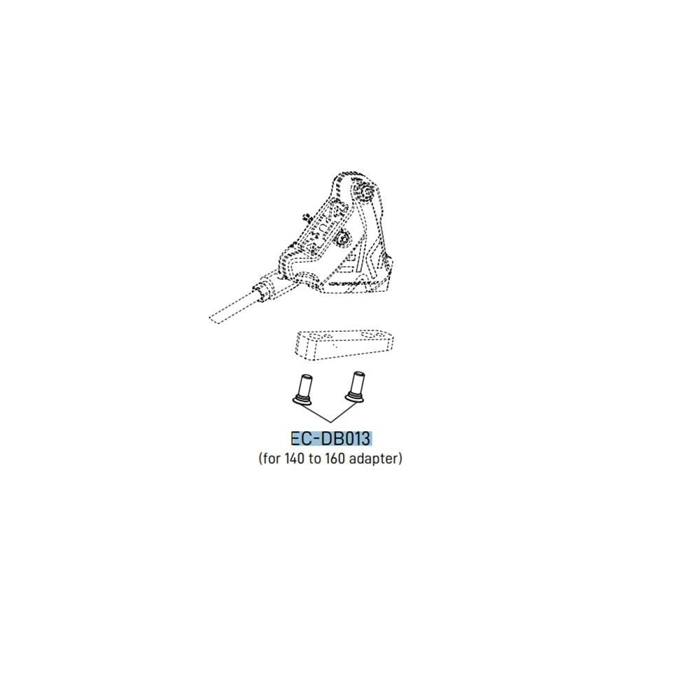 Campagnolo Screws For 140-160Mm Rear Caliper Adaptor Spares & Accessories