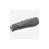M Part Comfort Grips with triple density gel, black and grey, universal fit bike handlebar grips for comfortable cycling.