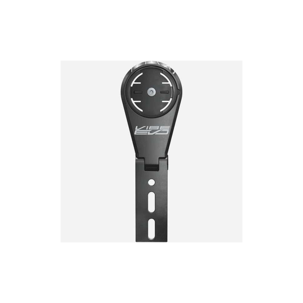 PRO Vibe EVO alloy computer mount for Garmin, Wahoo, and Bryton bike computers, showcasing durable lightweight component for cycling.