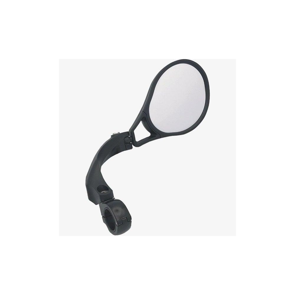 M Part E-bike E13 approved adjustable right handlebar mirror with clamp, designed for bike safety and visibility.