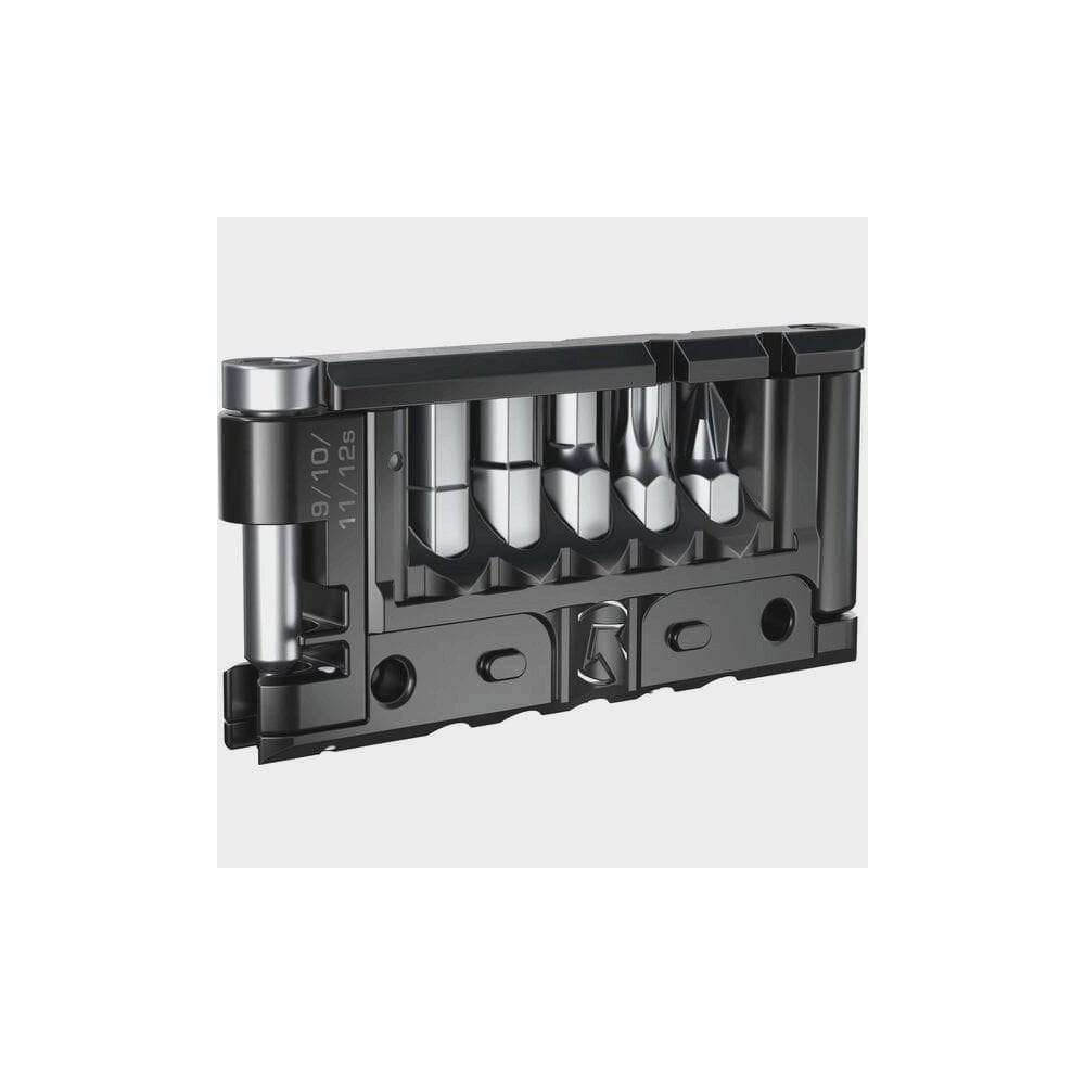 PRO Mini Bike Multi-Tool with 17 functions in resin case, ideal for bike repairs and workshop use.