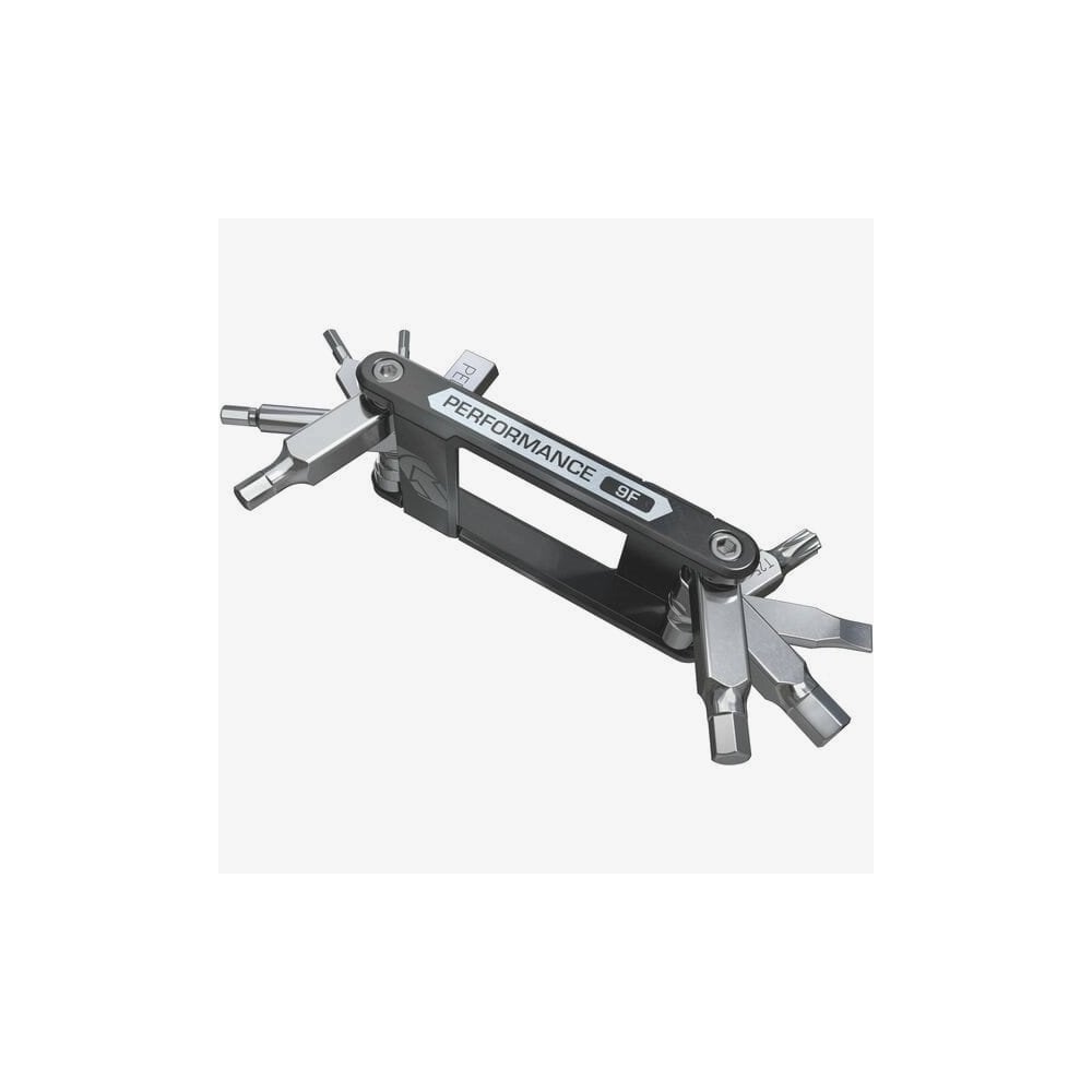 PRO Mini Multi-Tool with 9 functions in alloy case, ideal for cycling repairs and workshop use.