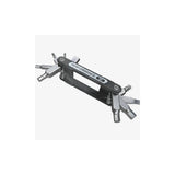 PRO Mini Multi-Tool with 9 functions in alloy case, ideal for cycling repairs and workshop use.