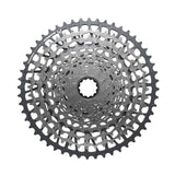 SRAM XS-1275 T-Type Eagle 12-speed mountain bike cassette in silver with 10-52T gear range, high-performance bike component