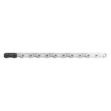 SRAM GX Eagle 12-speed silver chain with 126 links and PowerLock for mountain bike components.