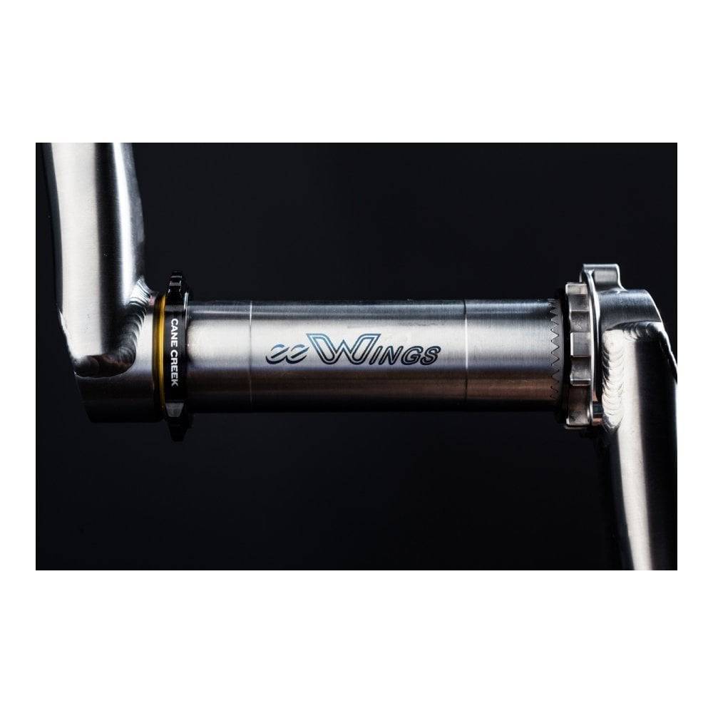 Cane Creek eeWings all-road titanium cranks for gravel and cyclocross bikes, lightweight and stiff bike components.