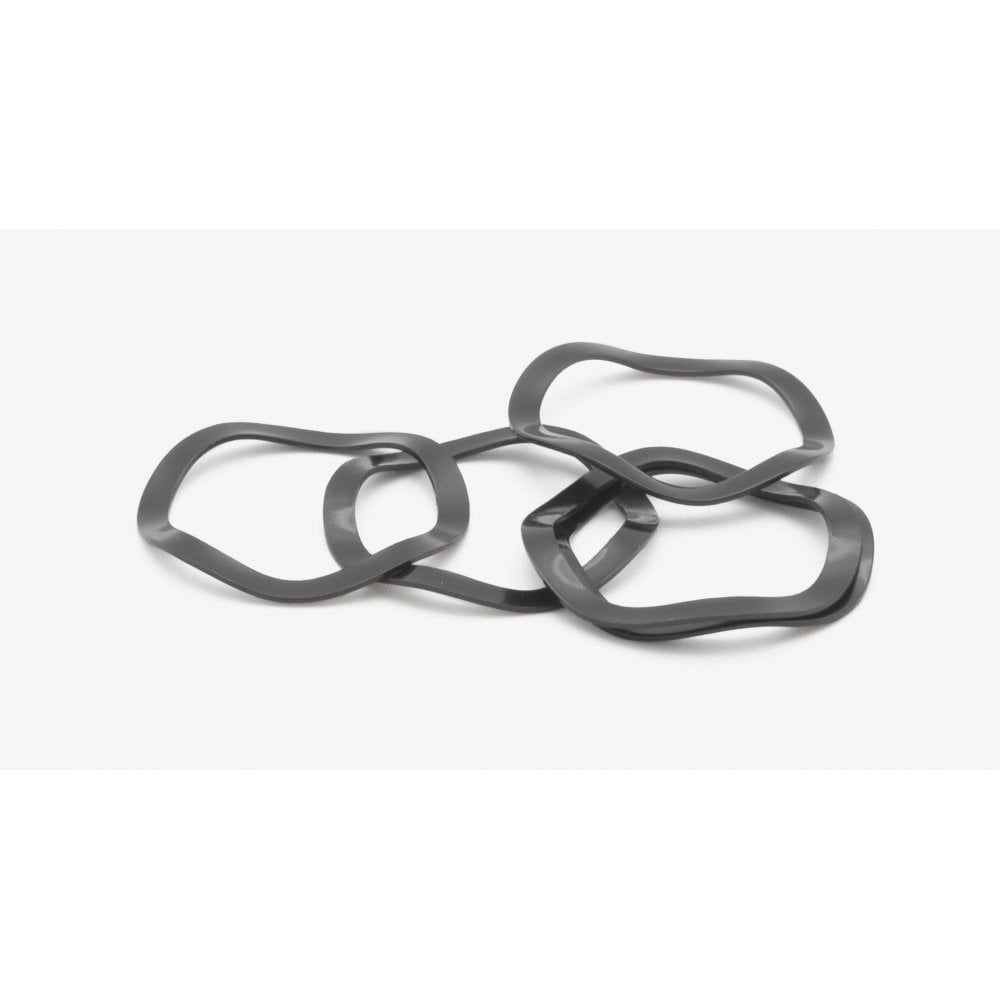 FSA Wave Spring Washer 24mm for MExo Lite Bottom Bracket, pack of 5, durable bicycle component hardware