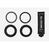 CeramicSpeed Shimano 24mm Threaded BSA PF46 bottom bracket service kit with components and tools for bike maintenance.