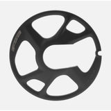 FSA CRSP cover with FSA logo for Omega chainring bolts, bicycle component part, black plastic protective cover.