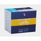 BBB BTI-18 bicycle innertube for city and trekking bikes, 18 x 1.75-2.125 with 40mm Dunlop valve, durable and reliable.