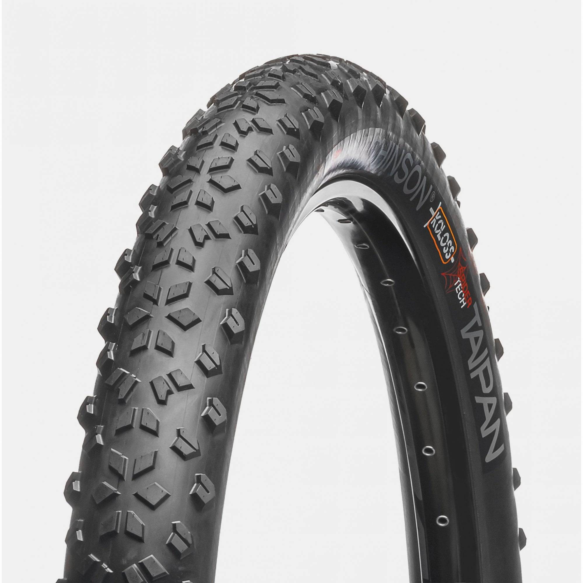 Hutchinson NLA Taipan Koloss 27.5x2.60 tubeless ready MTB tyre for e-bikes, showcasing the tread pattern and sidewall details.