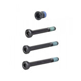 TQ HPR50 drive unit bolt set in black, M8 fasteners for secure e-bike assembly, components for TQ e-bike drive systems.