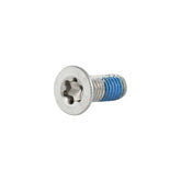 Silver Trek M3x8mm countersunk flat head cap screws, M3 fasteners, metal components for secure assembly.