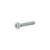 Trek M3x0.5 silver self-tapping socket head cap screws, 20mm fastening screws for components, shown in a close-up image.
