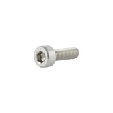 Trek M3x0.5 silver socket head cap screws, M3 x 10mm bike fasteners, metal components for bicycle assembly.