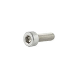 Trek M3x0.5 silver socket head cap screws, M3 x 10mm bike fasteners, metal components for bicycle assembly.