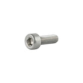 Trek M4x0.7 silver socket head cap screws, 12mm length, bike frame fasteners for bicycle component assembly.