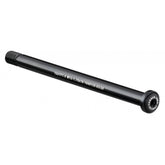 Bontrager Switch Lever Rear Thru-Axle 180mm black with 6mm hex key compatible component for bike wheels and frame.