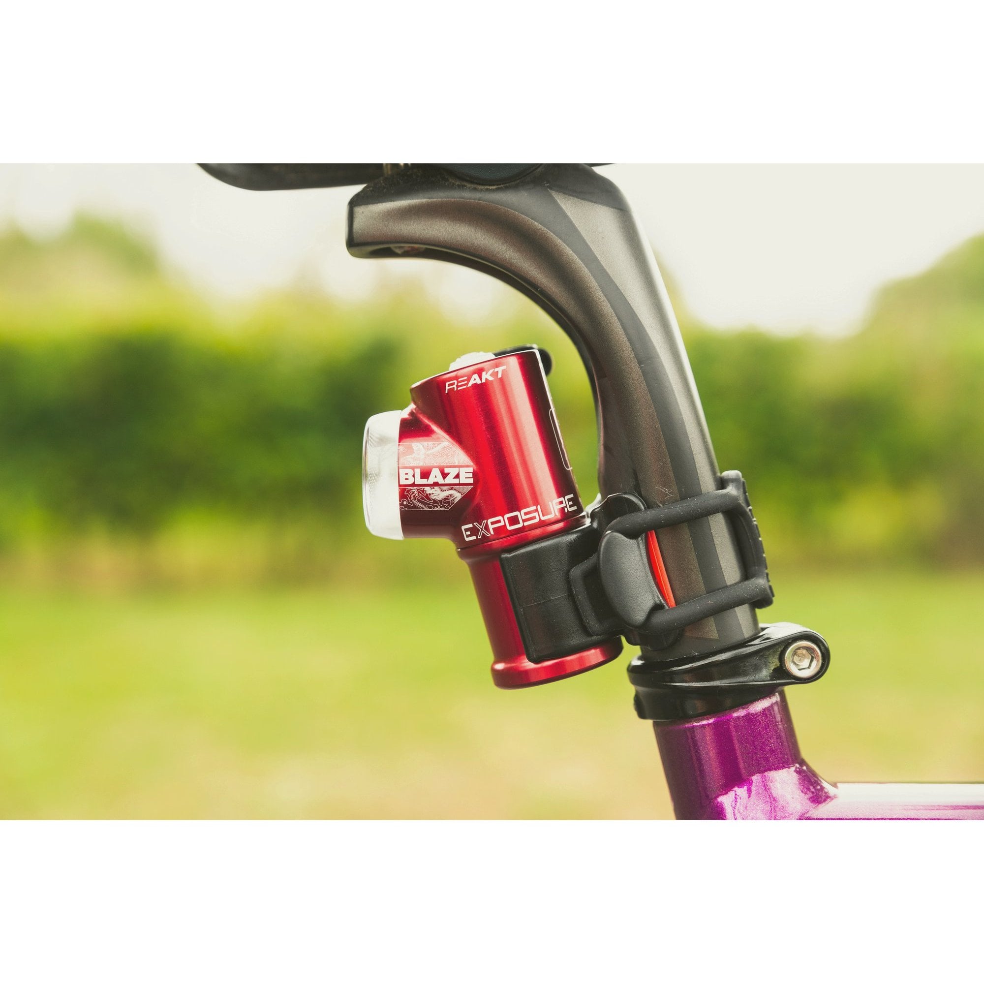 Exposure Rear Lights - Blaze Mk3 - Rechargeable Rear light with DayBright ReAKT & Peloton