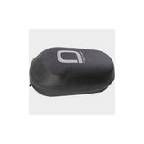 Aeroe 11 Litre waterproof hard-shell bike storage pod mounted on a spider rear rack, designed for secure cycling accessories.