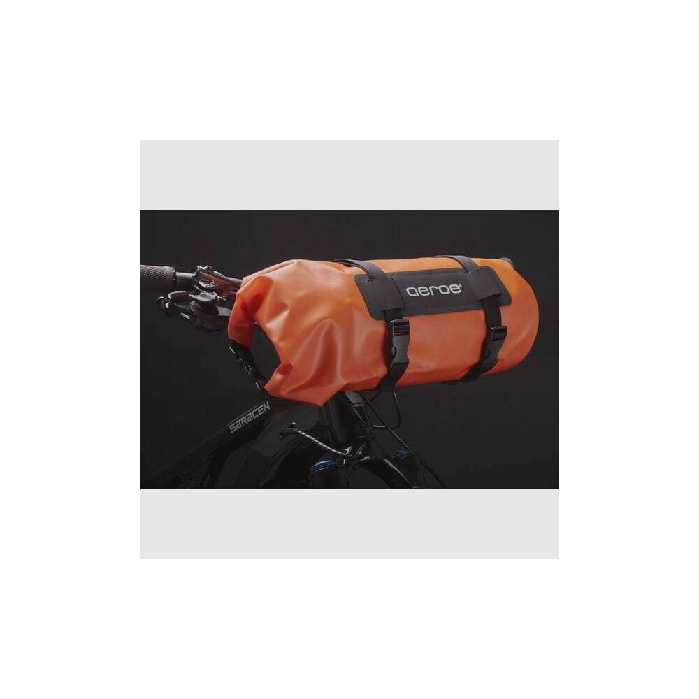 Aeroe Spider Handlebar Cradle bike mount for carrying extra gear on bike handlebars, accessory for bike travel and cycling.