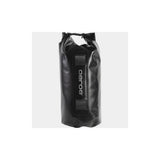 Aeroe 12L waterproof dry bag for bike packing with quick release system, showing durable, waterproof material and compact design.