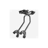 Aeroe Spider rear bike rack with cradle mount system, designed for bikes and e-bikes, shown installed on a bicycle.