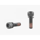 Trek Speed Concept black M6 x 20mm flippable head bolts for bike frame components, shown on a bicycle part.