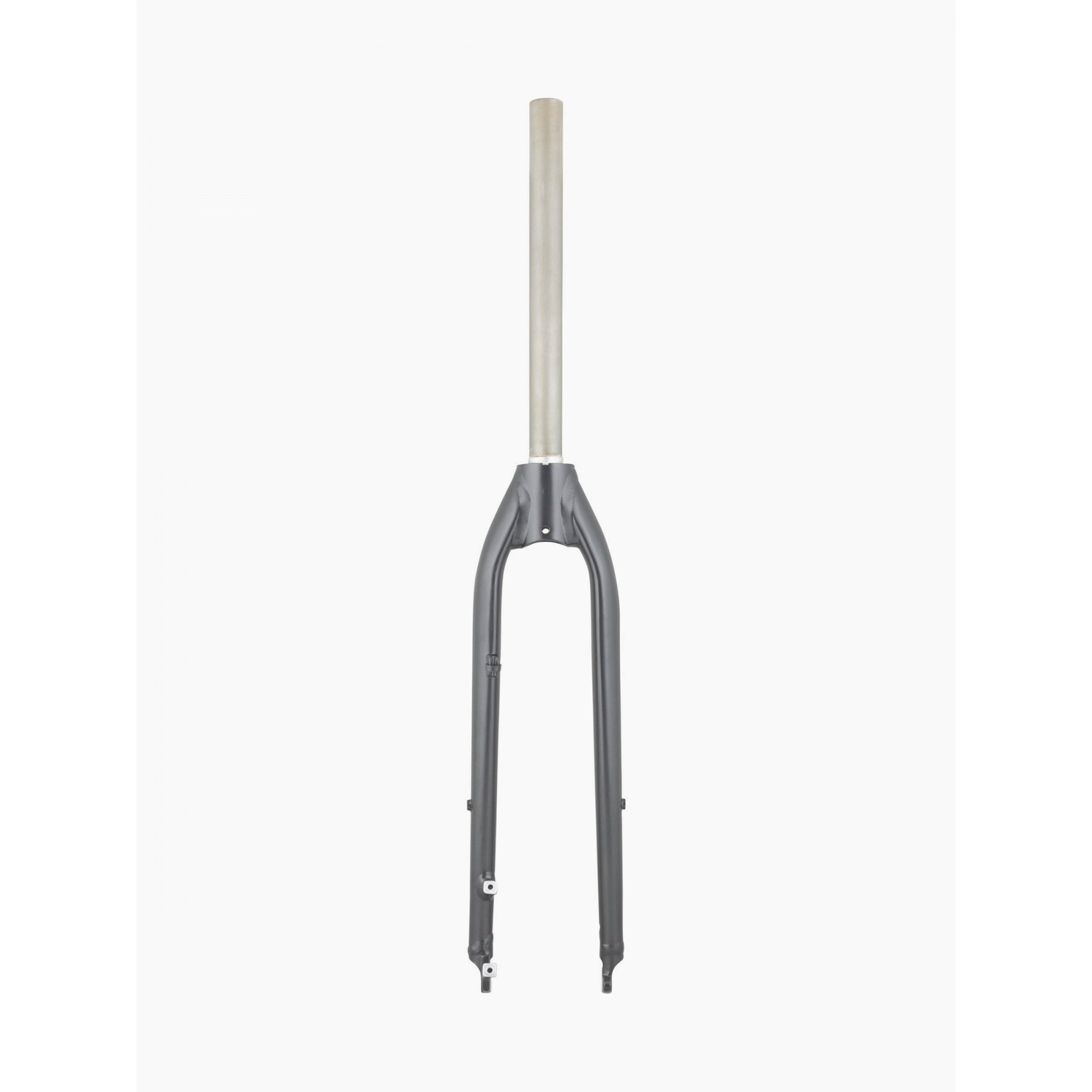 Trek Verve+ 3 Disc Forks teal replacement for road bike, rigid steering component with disc brake compatibility.