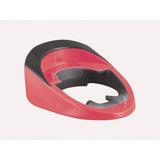 Trek Emonda SLR Viper Red painted headset covers for bike components, accessories, and spare parts in natural close-up view.