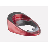 Trek 2021 Emonda SLR Viper Red painted headset covers for bike components, with spare accessories and detailed close-up view.