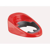 Trek 2021 Emonda SLR Viper Red headset covers and accessories for bike components, showcasing vivid red painted design.