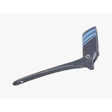 Trek Madone SLR painted seatmast and seatpost in Viper Red and Navy Smoke for aerodynamic bike fitting and components.