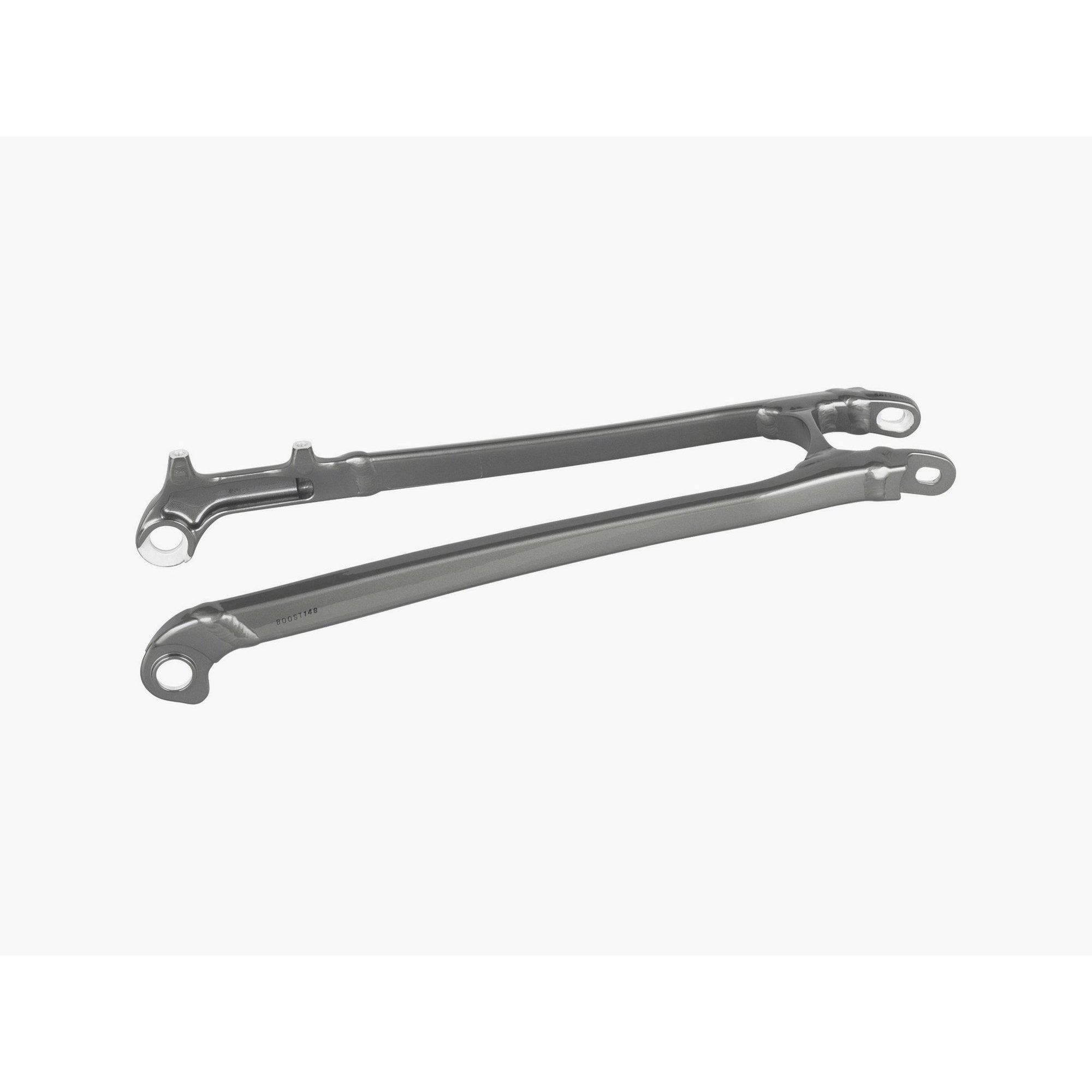 Trek 2022 Rail 29 seatstay frame component, replacement part for bike frame with metal finish and mounting points.