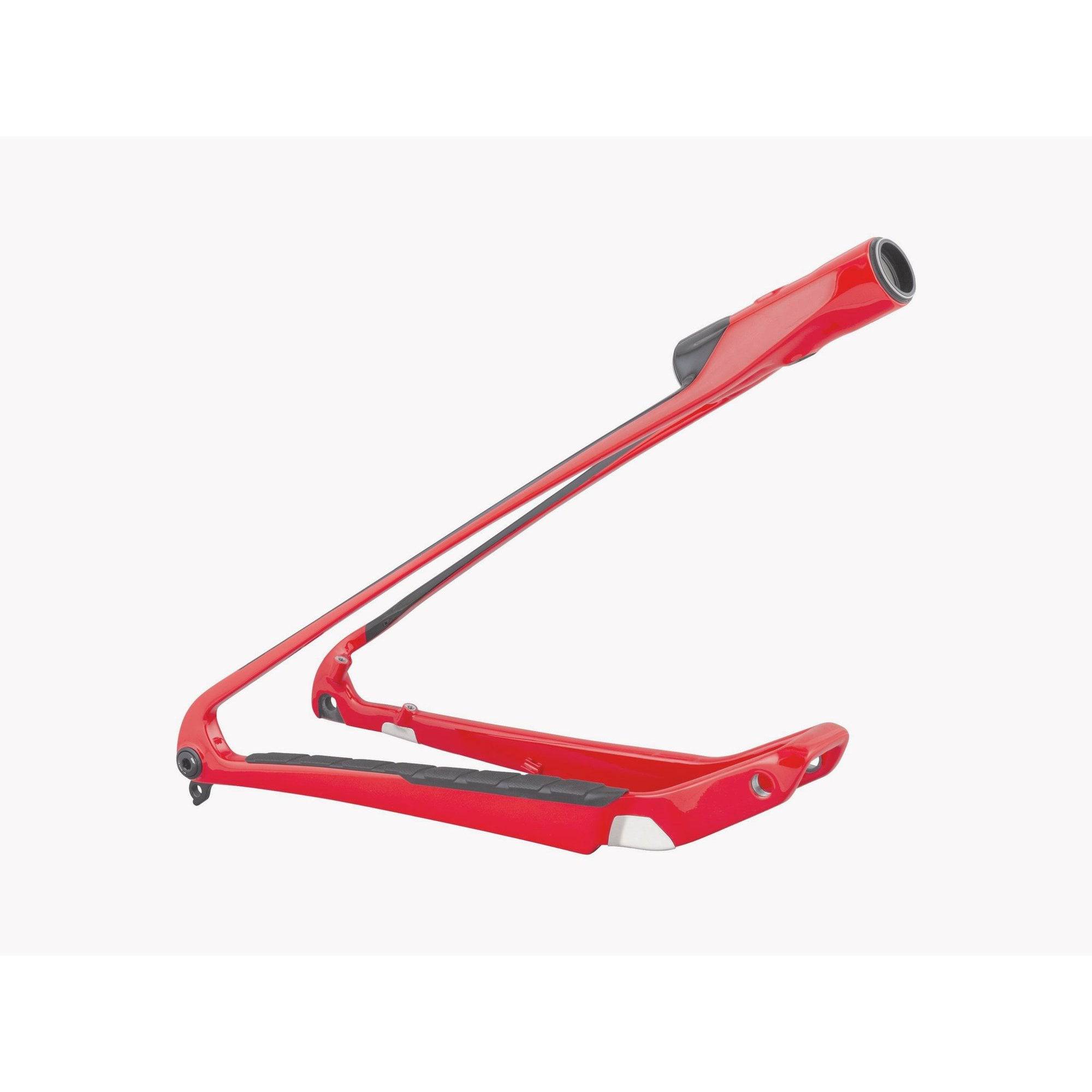 Trek Supercaliber 29 2022 large carbon frame component for mountain bike, showing the sleek frame details and brand logo.