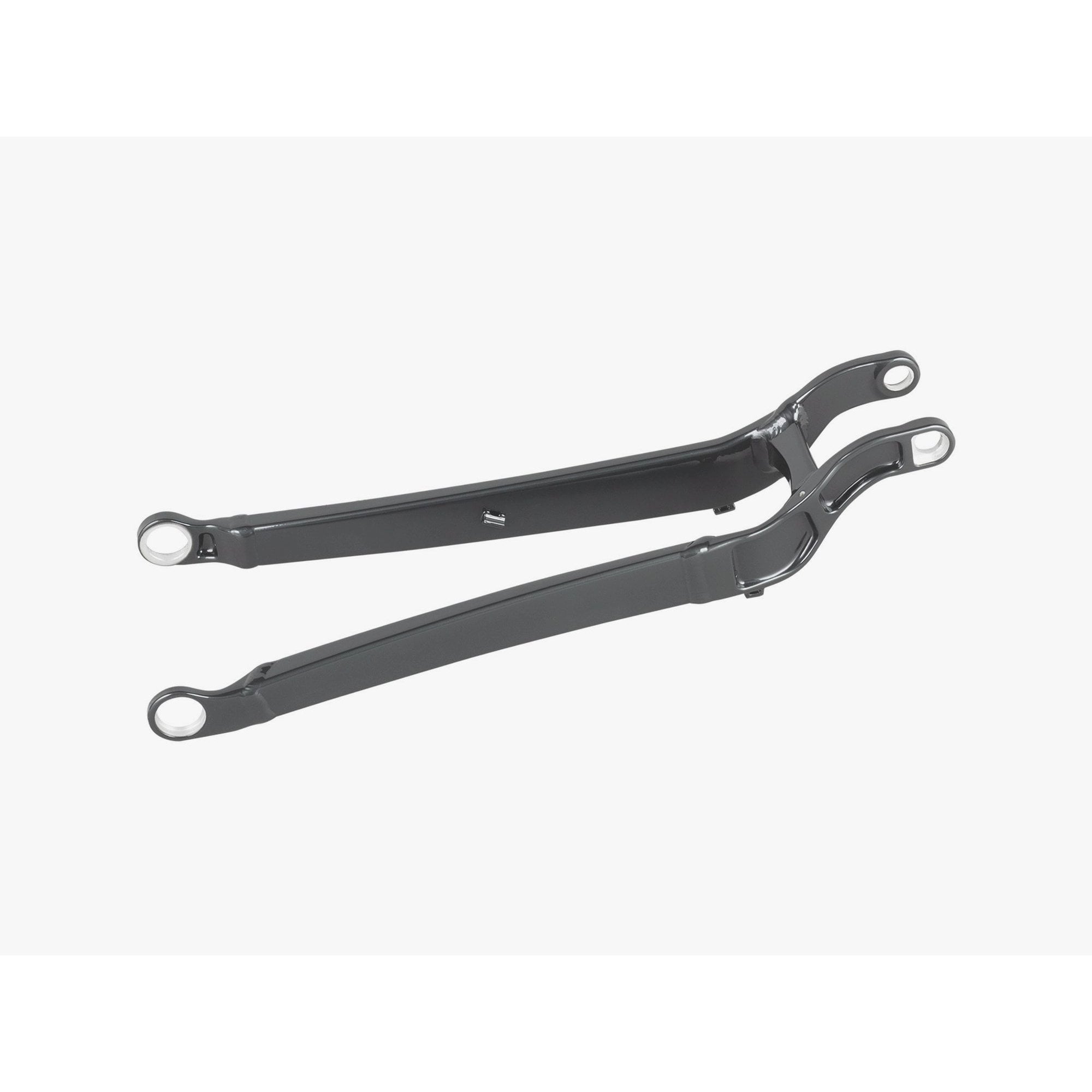 Trek Top Fuel 29 Aluminum Chainstays spare parts, close-up of bike frame components for mountain biking.
