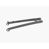 Trek Top Fuel 29 Carbon seatstays for 2022-2023 mountain bike frame, replacement components, black carbon fiber finish.