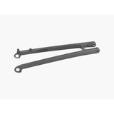 Trek Top Fuel 29 Carbon seatstays for 2022-2023 mountain bike frame, replacement components, black carbon fiber finish.